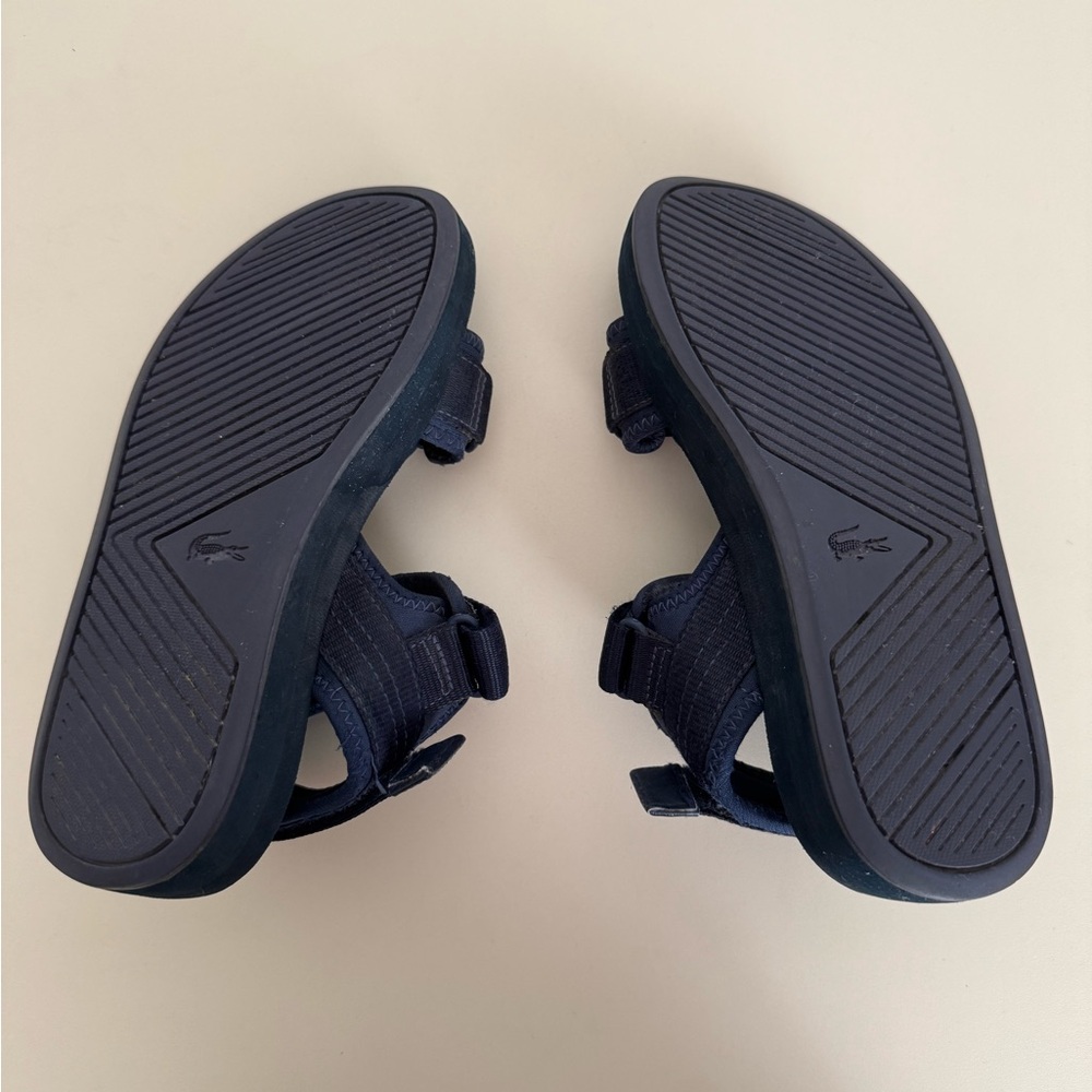 Lacoste Dark Blue Sandals size 5 US